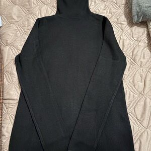 Ann Taylor Classic Black Turtleneck Sweater